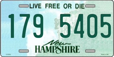 NH license plate 1795405