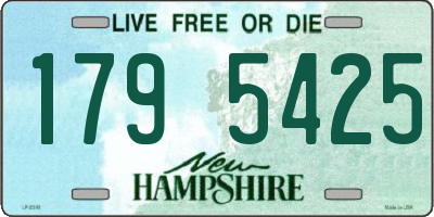 NH license plate 1795425