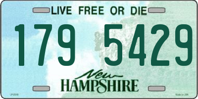 NH license plate 1795429