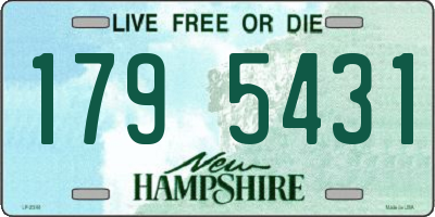 NH license plate 1795431