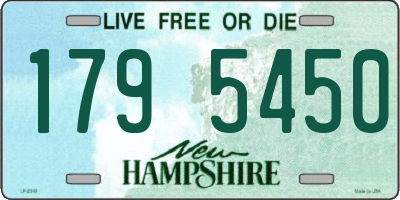 NH license plate 1795450