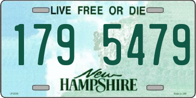 NH license plate 1795479