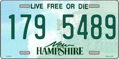 NH license plate 1795489
