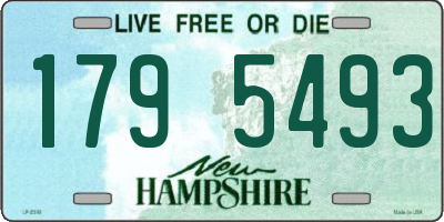 NH license plate 1795493