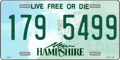 NH license plate 1795499
