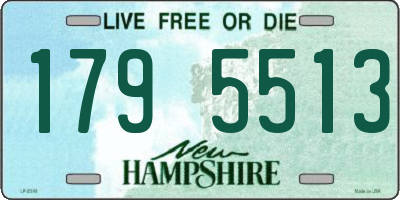 NH license plate 1795513