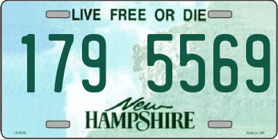 NH license plate 1795569