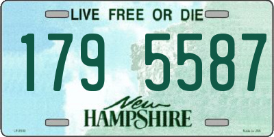 NH license plate 1795587