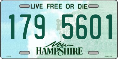 NH license plate 1795601