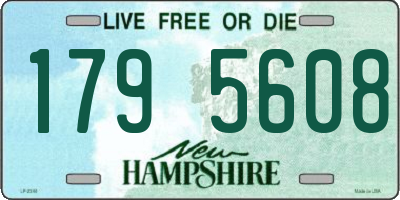 NH license plate 1795608