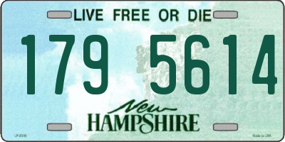 NH license plate 1795614