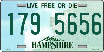 NH license plate 1795656