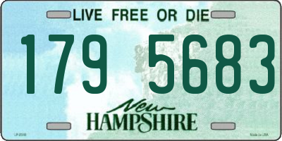 NH license plate 1795683