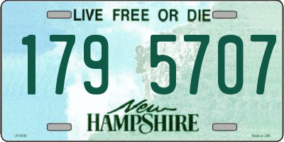 NH license plate 1795707