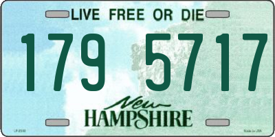 NH license plate 1795717