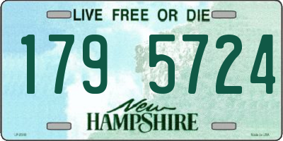 NH license plate 1795724
