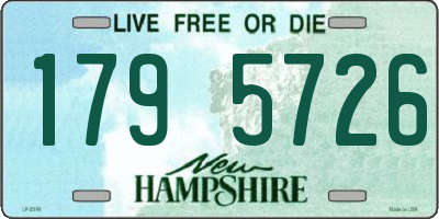 NH license plate 1795726
