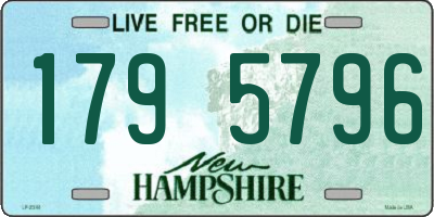 NH license plate 1795796