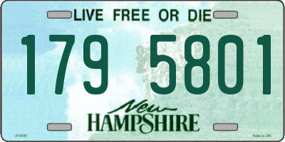 NH license plate 1795801
