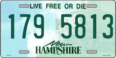 NH license plate 1795813