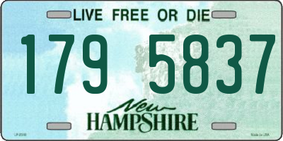 NH license plate 1795837