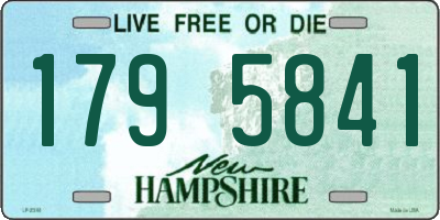 NH license plate 1795841