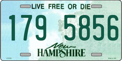 NH license plate 1795856