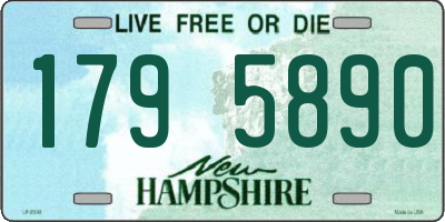 NH license plate 1795890