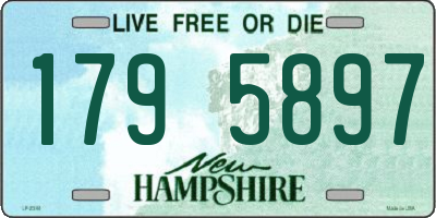 NH license plate 1795897