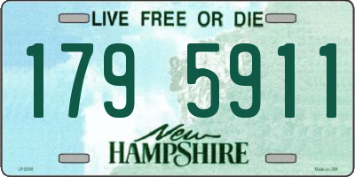 NH license plate 1795911