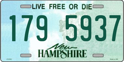 NH license plate 1795937