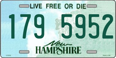 NH license plate 1795952