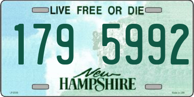 NH license plate 1795992