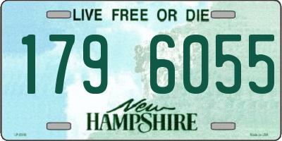 NH license plate 1796055