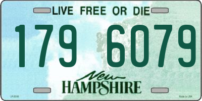 NH license plate 1796079