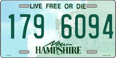 NH license plate 1796094
