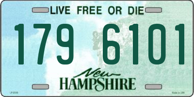 NH license plate 1796101