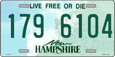 NH license plate 1796104