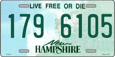 NH license plate 1796105