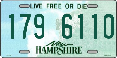 NH license plate 1796110
