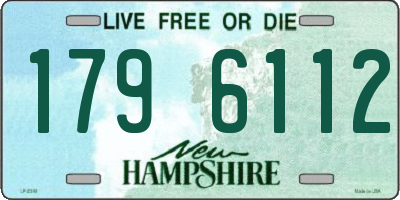 NH license plate 1796112