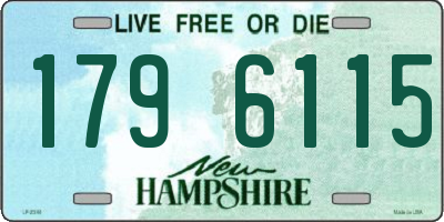 NH license plate 1796115