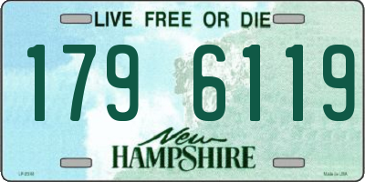 NH license plate 1796119