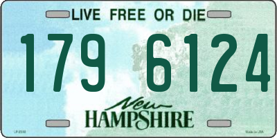 NH license plate 1796124