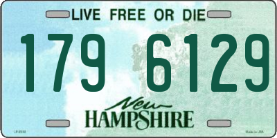 NH license plate 1796129