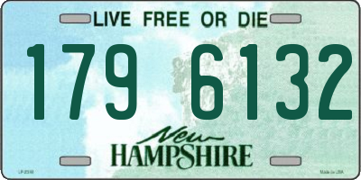NH license plate 1796132
