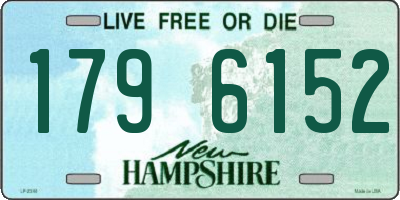 NH license plate 1796152