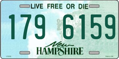 NH license plate 1796159