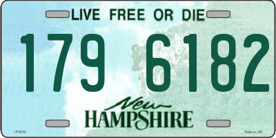 NH license plate 1796182