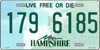 NH license plate 1796185